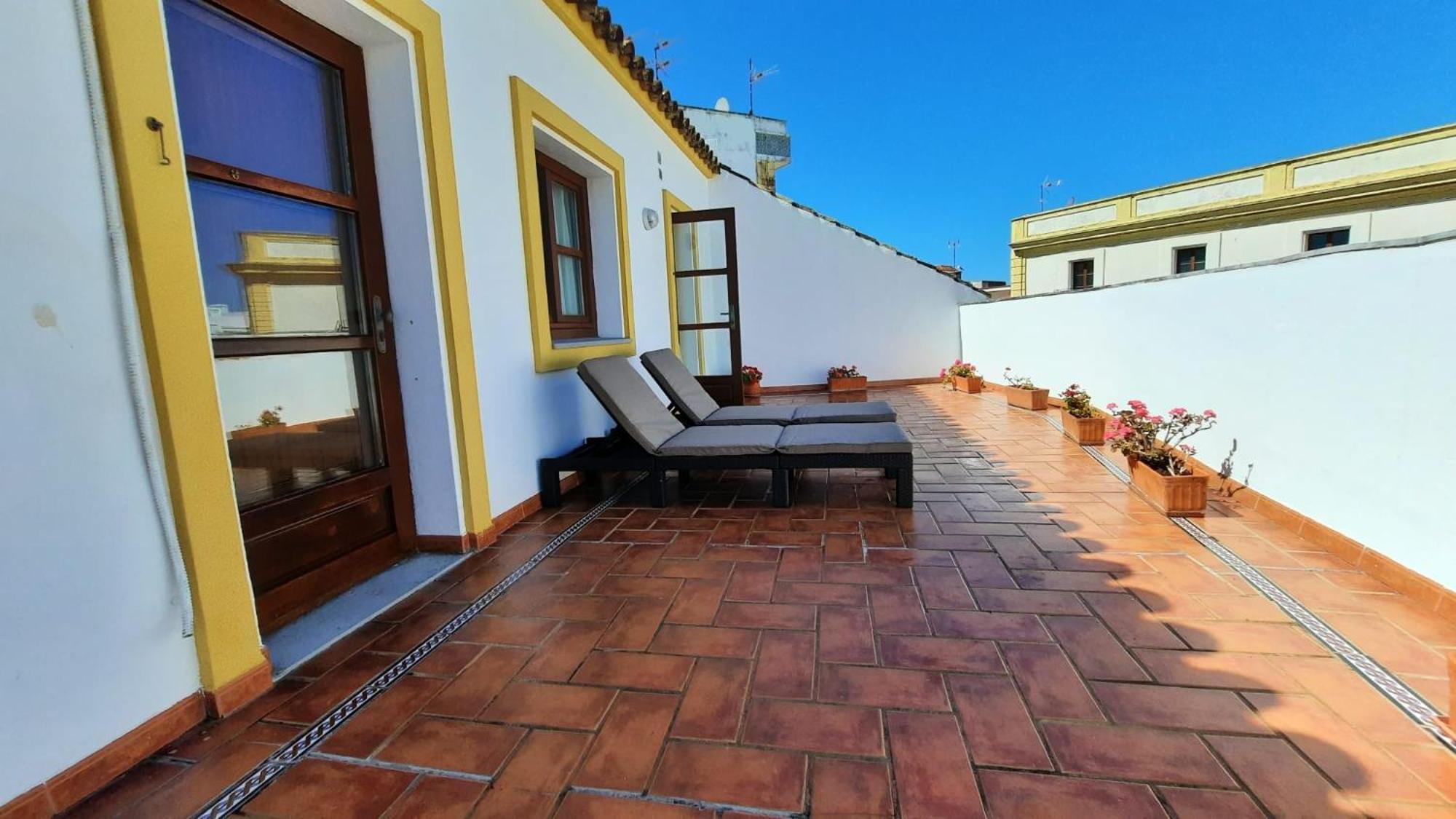 Apartamentos Trujillo Tarifa Exteriör bild